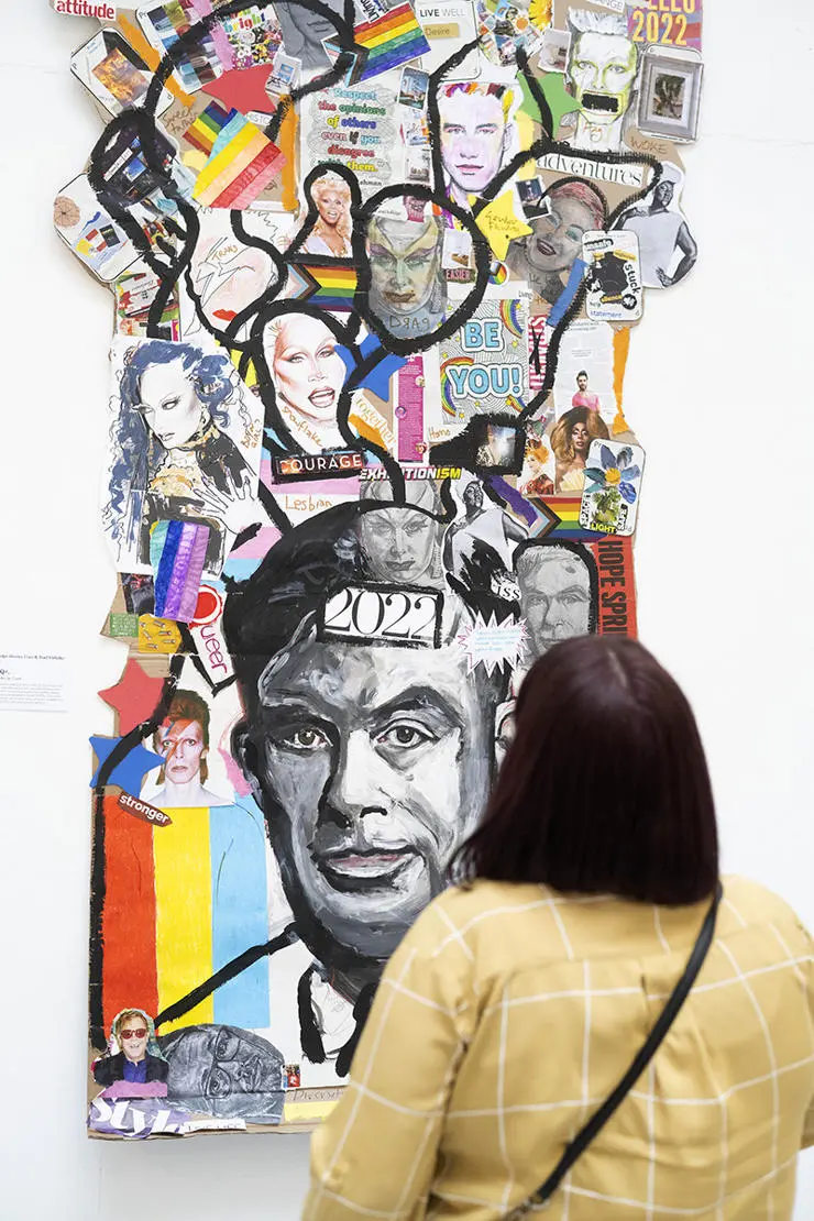 Work from the Being Human exhibition