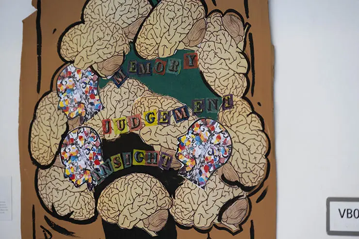 Work from the Being Human exhibition