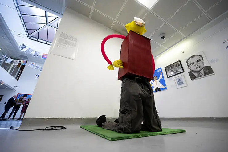 Work from the Being Human exhibition