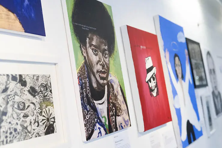 Work from the Being Human exhibition