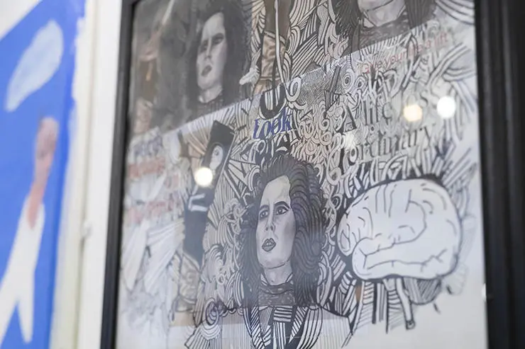 Work from the Being Human exhibition