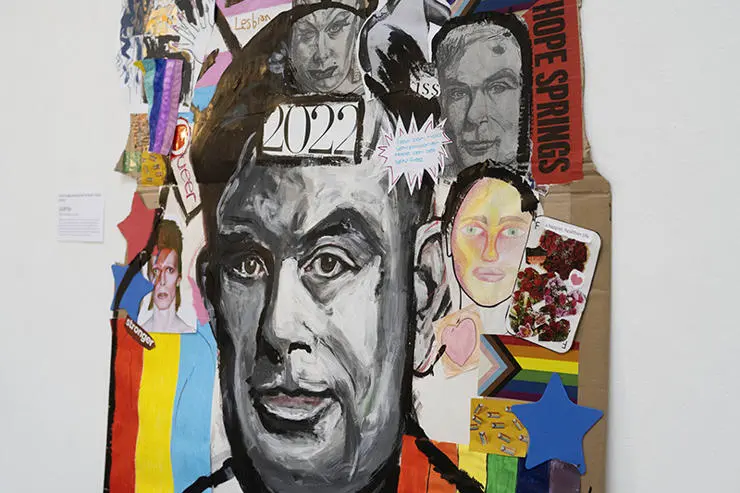 Work from the Being Human exhibition