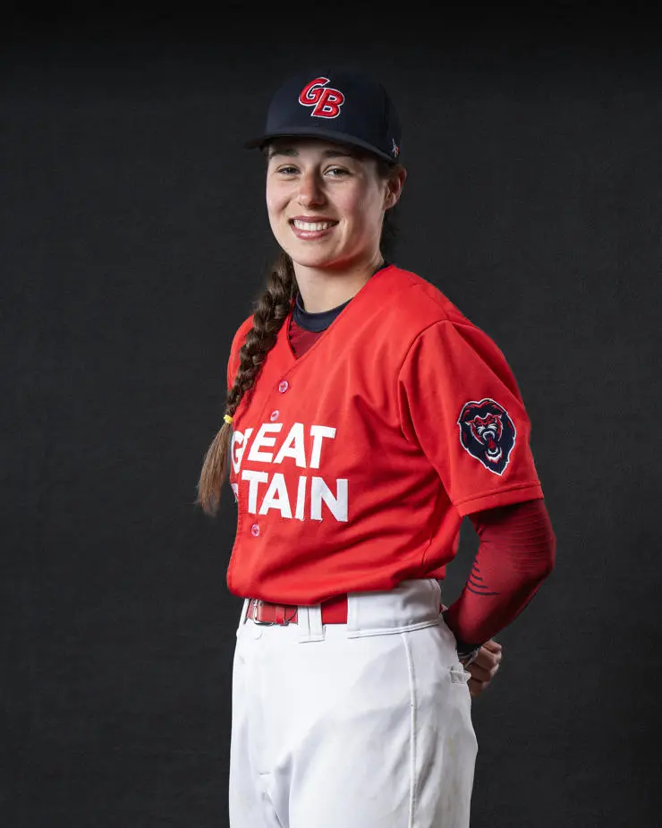 Bethany Casson in her Great Britain kit