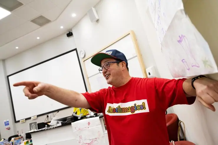 David Hall's Mathmagics show