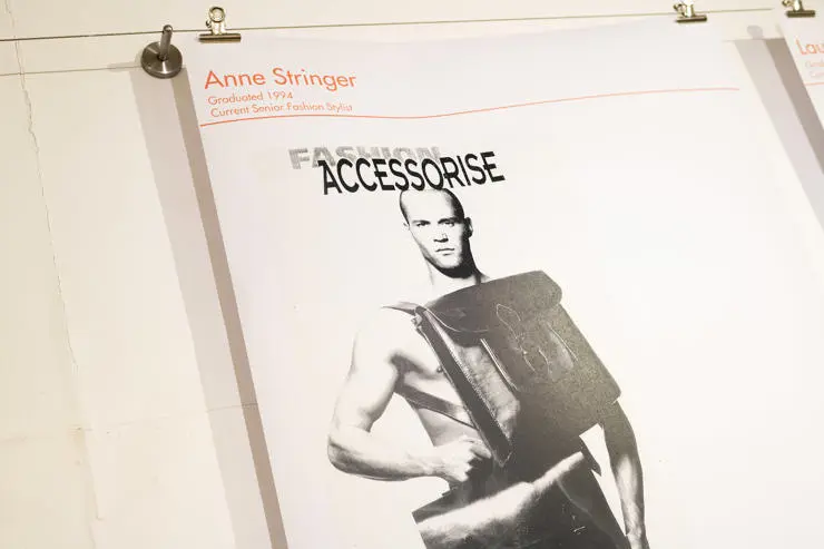 Jason Statham poses for a photo shoot for graduate Anne Stringer’s project.