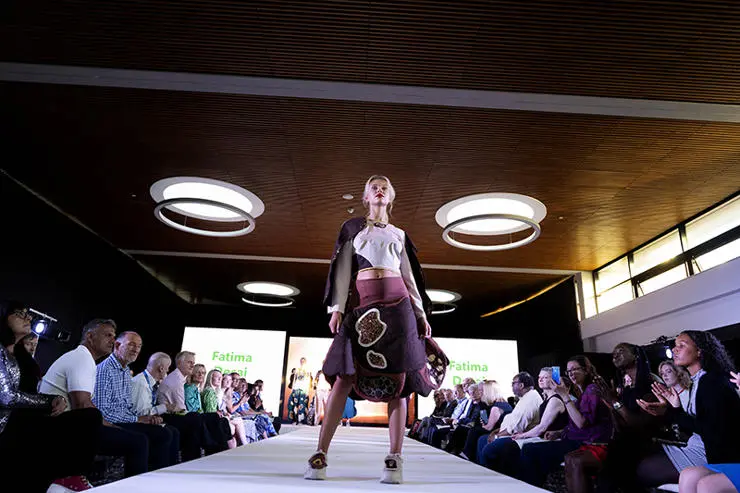 Collection by final year fashion design student Fatima Desai 