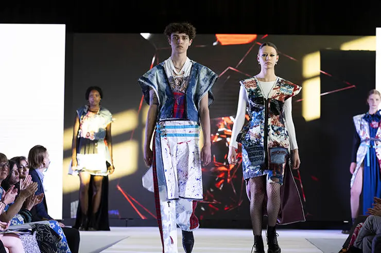 Collection by final year fashion design student Nicole Hind