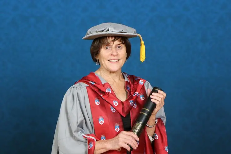 Honorary Doctorate Dr Gill Hey
