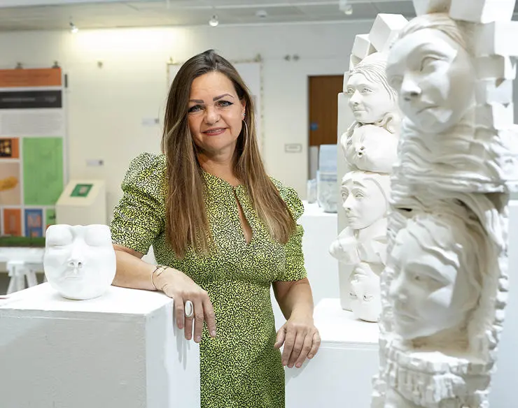 MA Ceramics student Stephanie Matthews