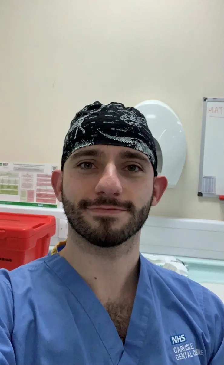 UCLan dentistry student Matthew Davies