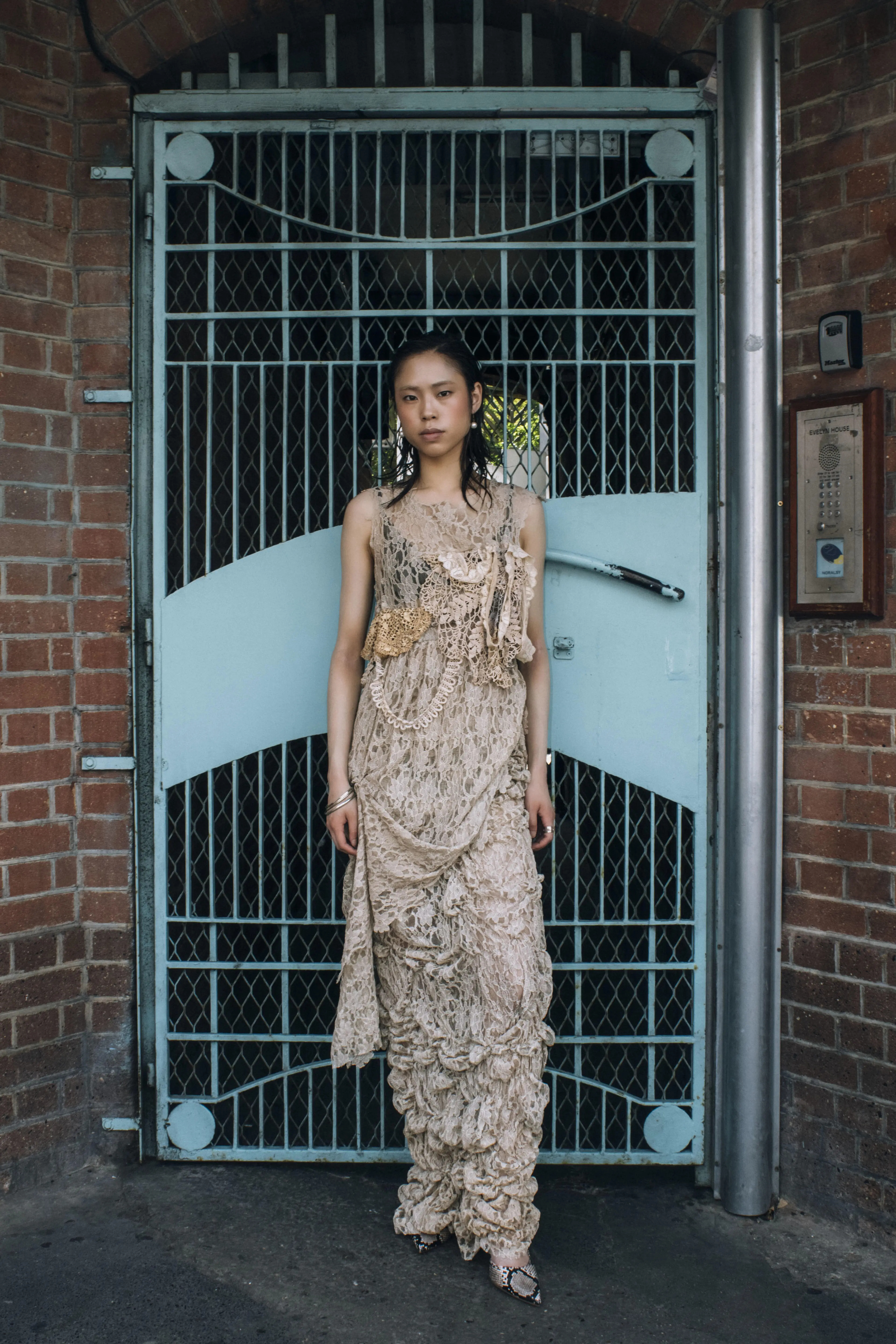 Noel’s Talent of Tomorrow dress from his ephemeral decay" collection