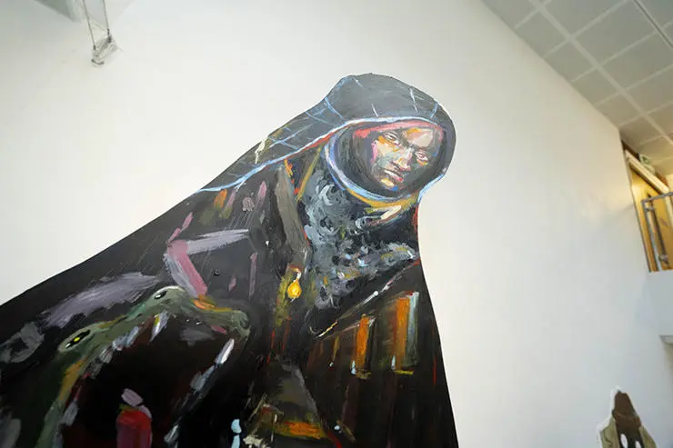 Work from the UCLan Saturday Club exhibition 