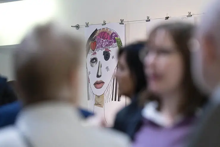 Work from the UCLan Saturday Club exhibition 
