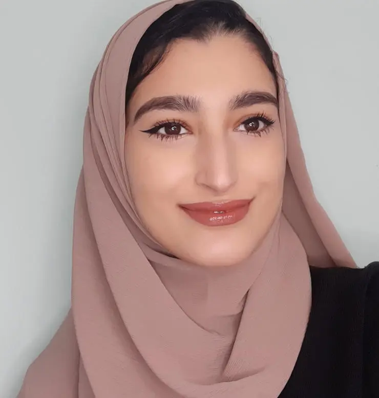 UCLan fashion design student Sundas Javed