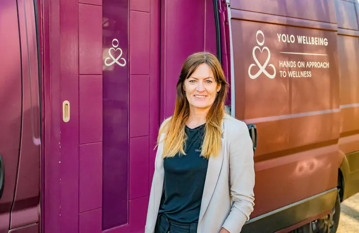 The Managing Director of YOLO Wellbeing Ltd, Cheryle Britton