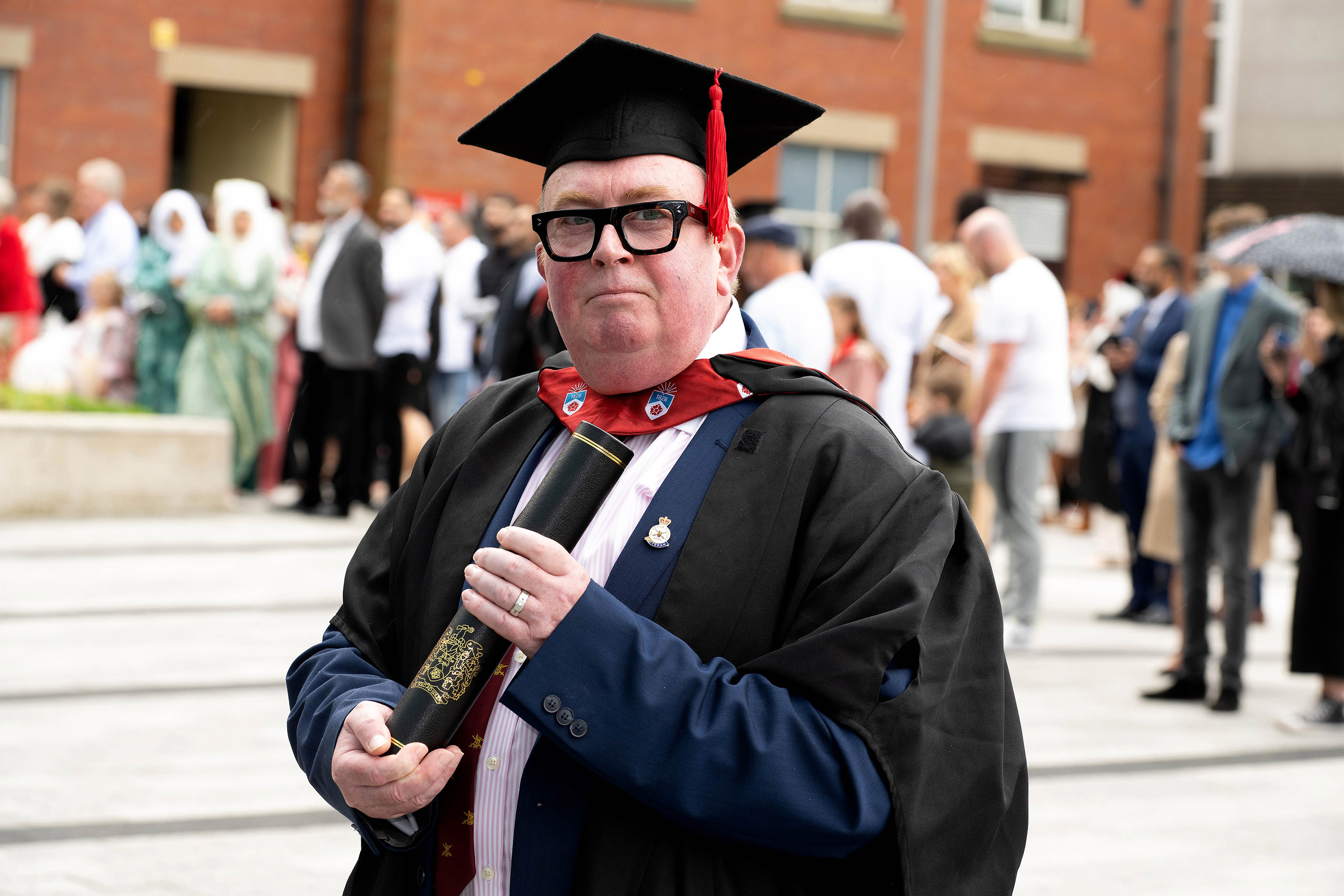 Mental health nursing graduate Adrian Craddock