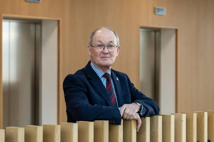 Colonel David Waters, President of the Preston and District Veterans Council