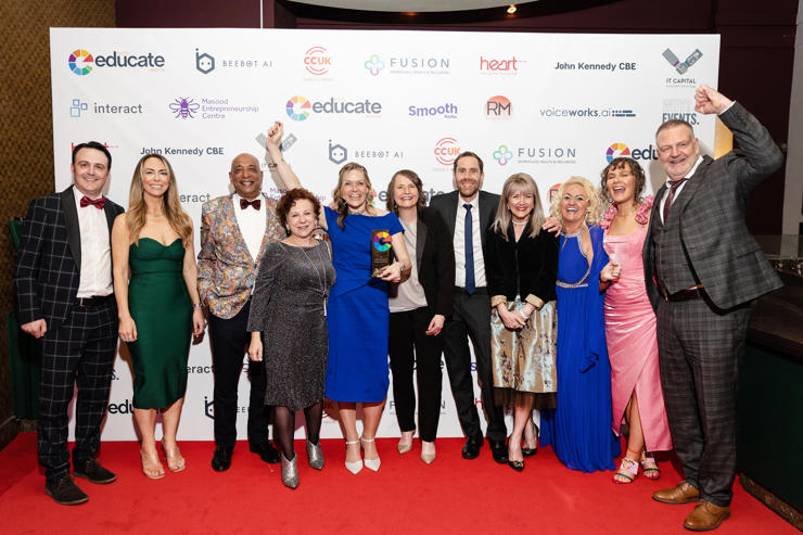 The winners of the Best Entrepreneurial University 