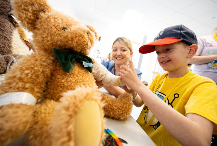 Lancashire Science Festival public 5 Teddy Bear Clinic