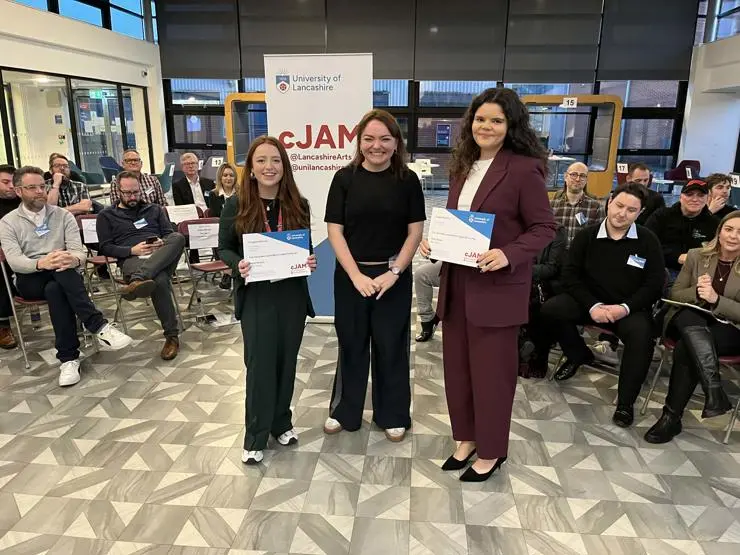 Two students including Aimee Palmer (left) were given placements with BBC Sport iPlayer.