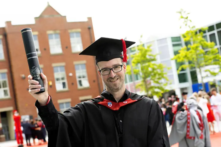 New graduate Lee Sanchez