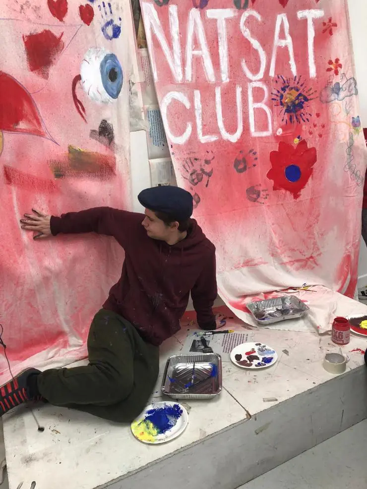 Jonathan Shuck taking part in the UCLan Saturday Club