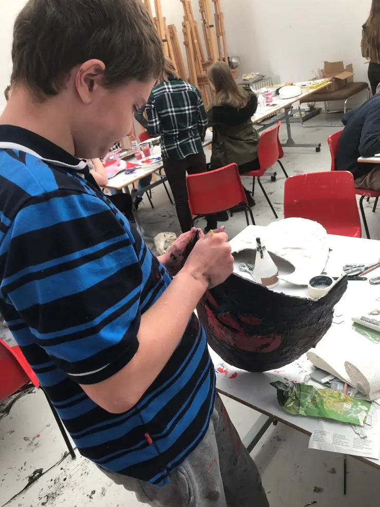 Jonathan Shuck taking part in the UCLan Saturday Club