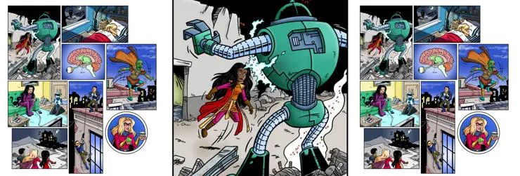 news-science superheroes wellbeing