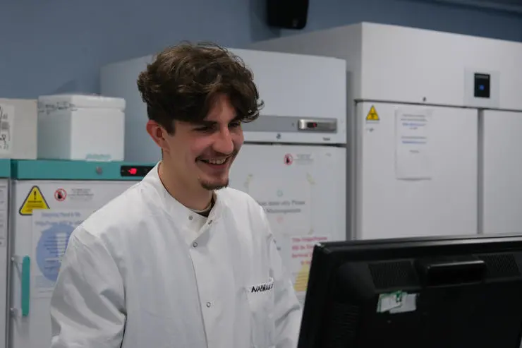 Nathan Parks, third year Biomedical Sciences student