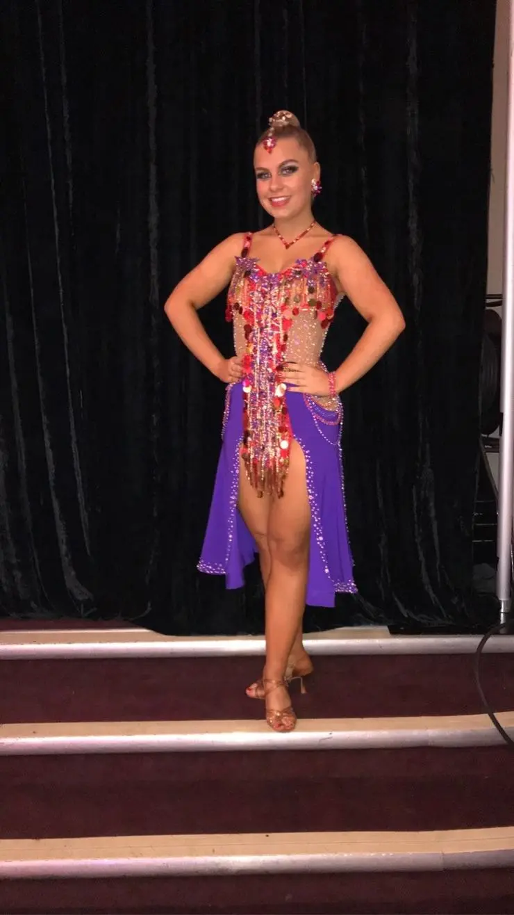 Chloe Farmer pictured at the Championships