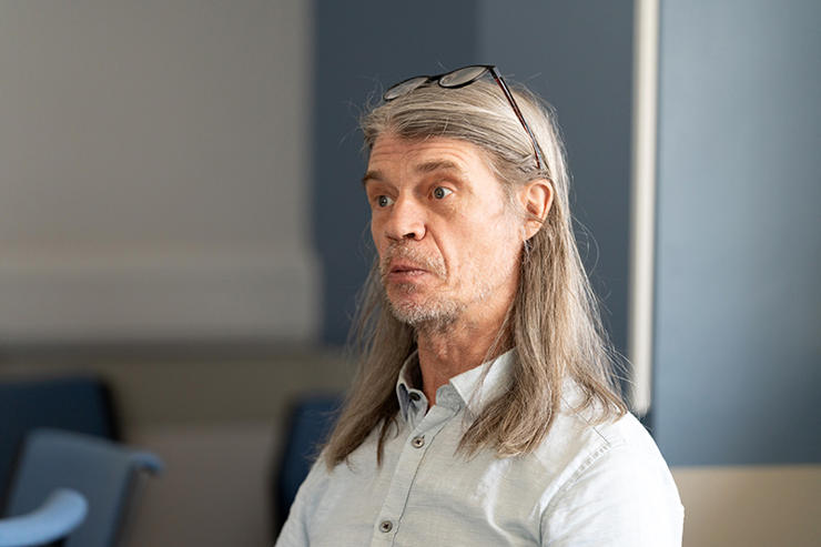 Comensus volunteer Mark Nicholson.