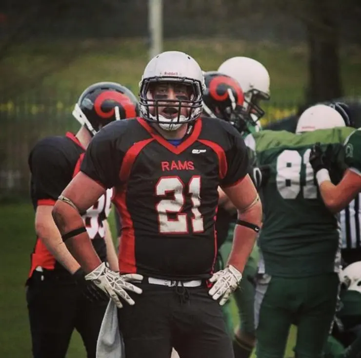 Sam plays for the UCLan Rams