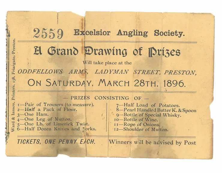 List of prizes in lottery from 1896