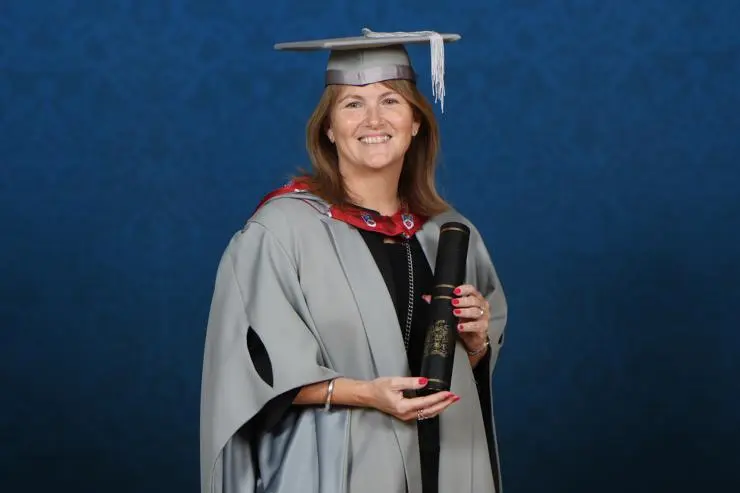 Alison Robinson, new UCLan Honorary Fellow.