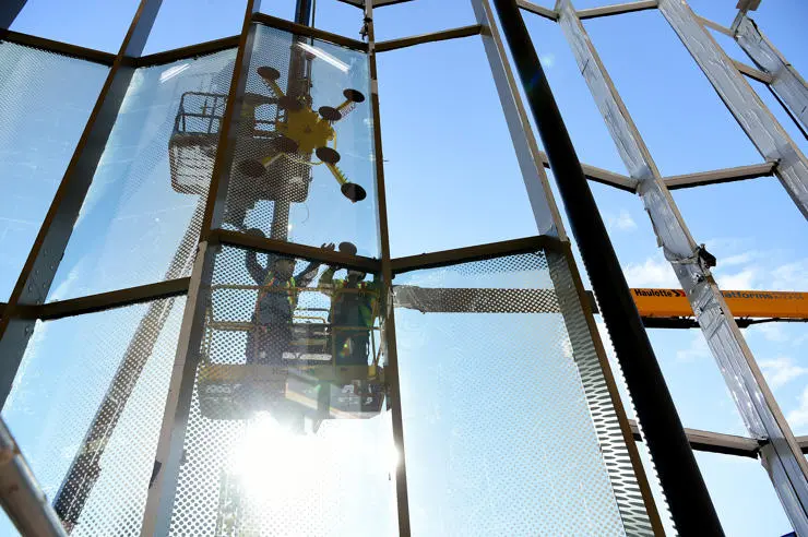news-student centre glass installation (1)