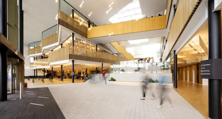 Interior view of the Student Centre's ground floor