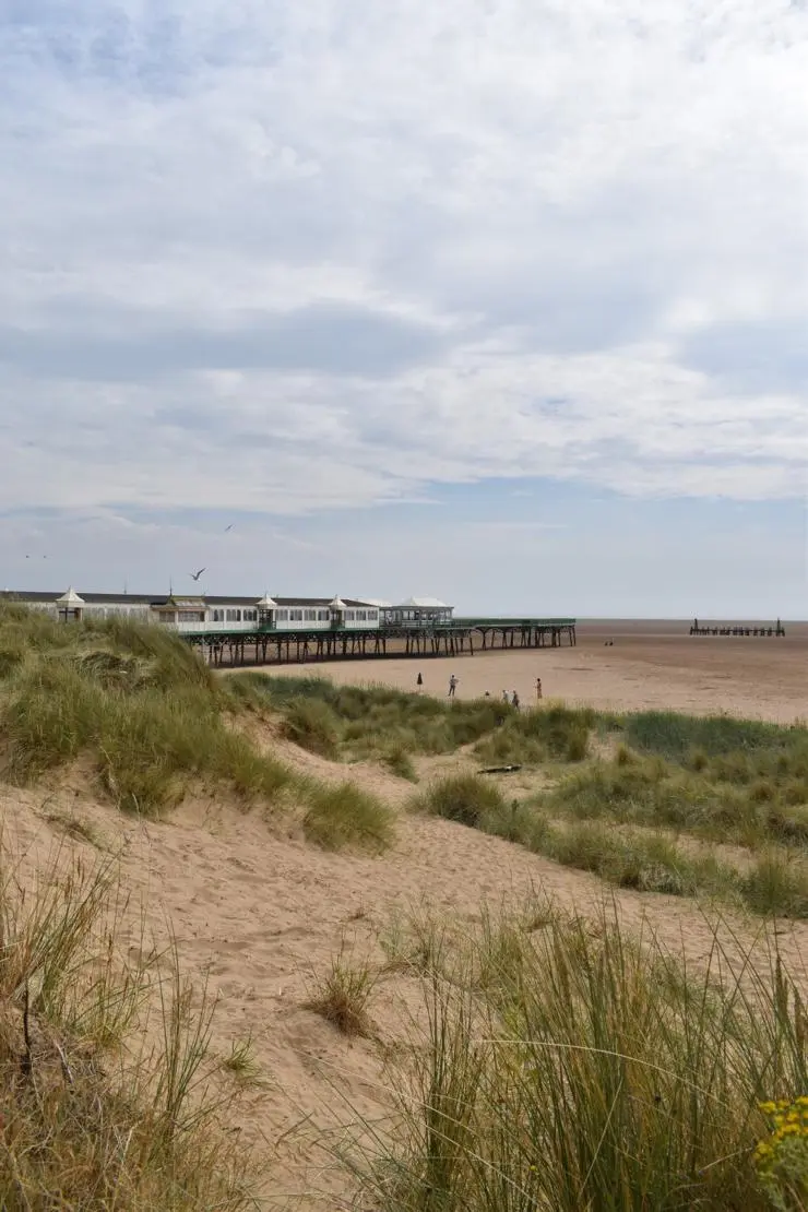 The sand dunes in St Annes where Kitty Breaks was murdered in 1919