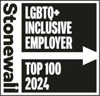 Stonewall LGBTQ+ Inclusive Employer Top 100 2024