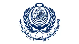 Arab Academy for Science, Technology and Maritime Transport logo in Arabic